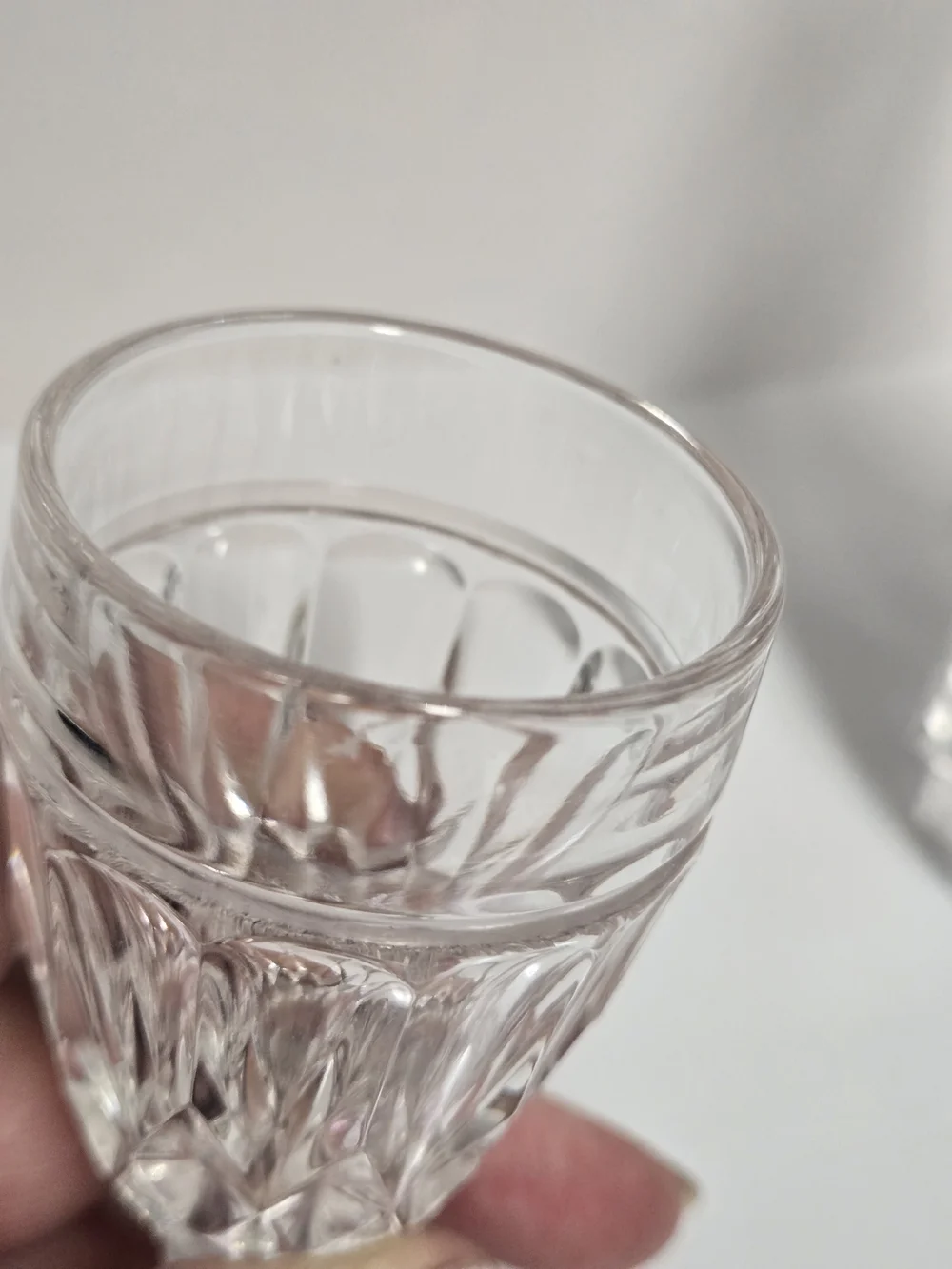 1930’s Barski Bohemia Cut Lead Crystal Mouthwash Decanter